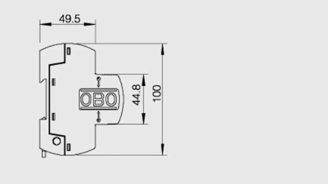 德國OBO電源防雷器（B級）【光束防雷】